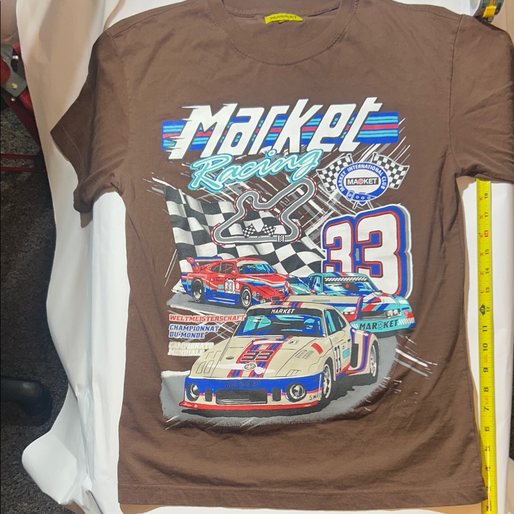 Market Racing Graphic T-Shirt